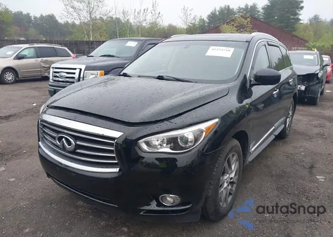 2013 Infiniti Jx35 z USA, uszkodzony, nr VIN 5N1AL0MM2DC326276